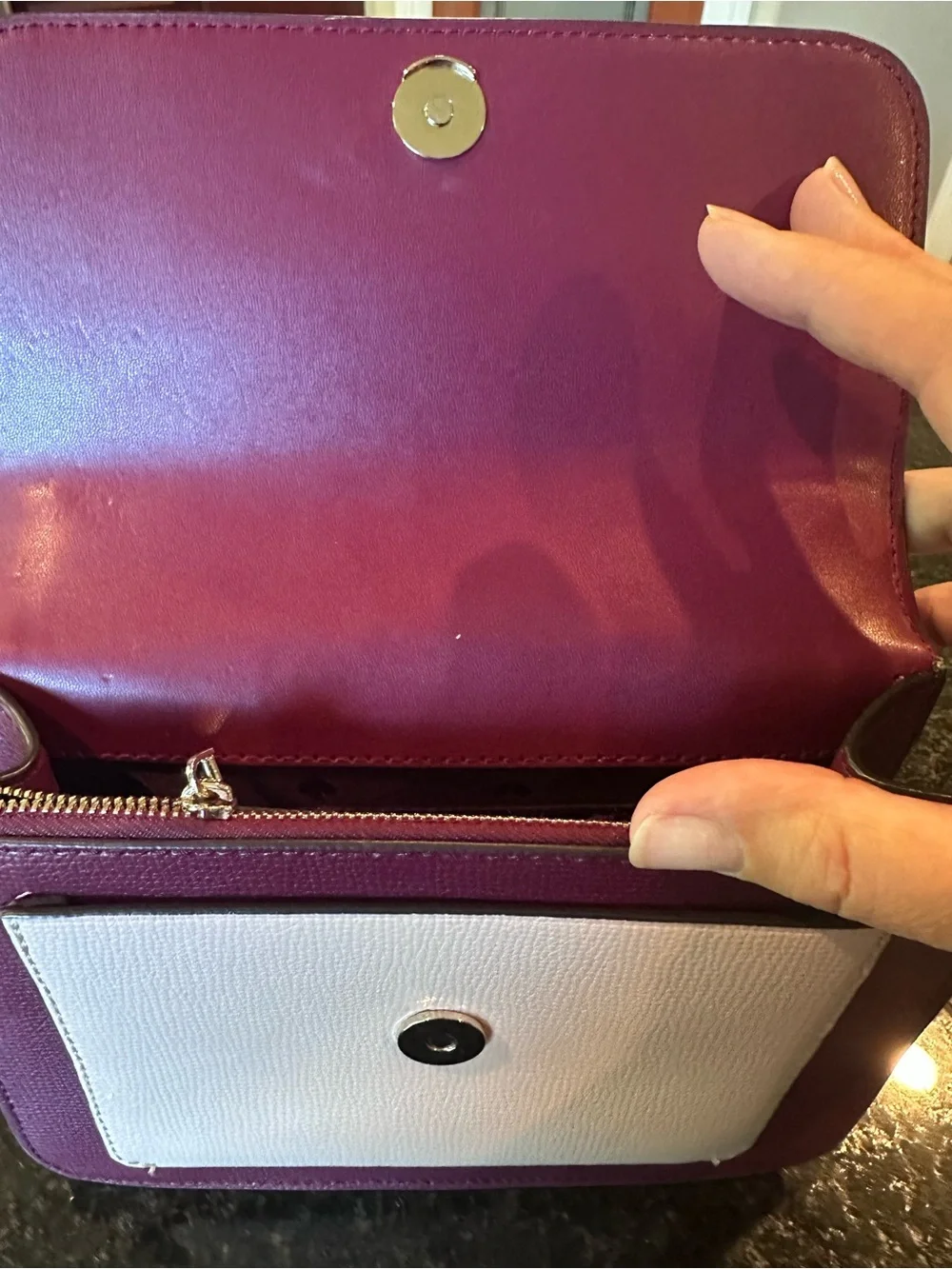 Kate Spade REMI Colorblock Flap Chain Shoulder or Crossbody Bag.